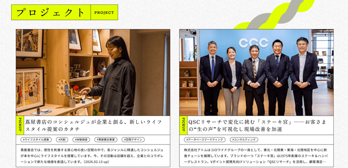 カルチュア・コンビニエンス・クラブ株式会社（これまでの企画）