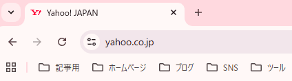 Yahoo! JAPANのブラウザタブのアイコン