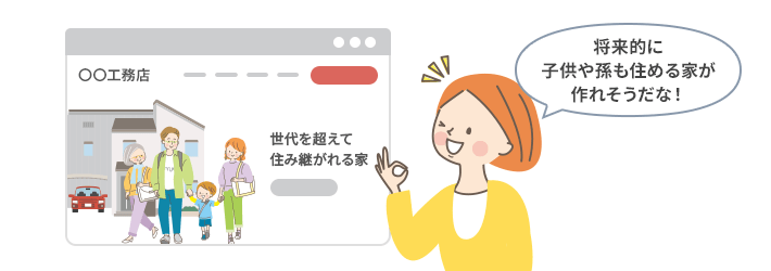 コンセプトがあるホームページの例