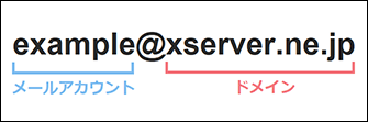 独自ドメインのメールアドレス