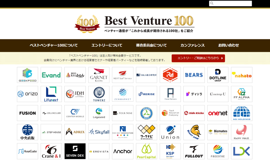 Best Venture 100