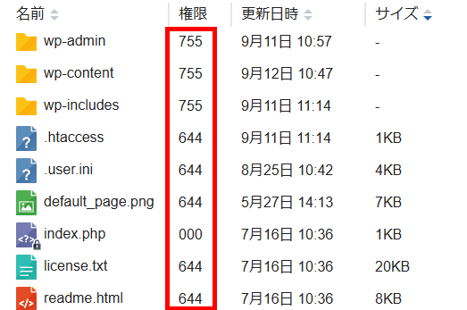 異常値があれば該当ファイルをクリック
