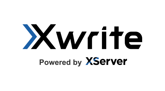 画像：Xwriteロゴ
