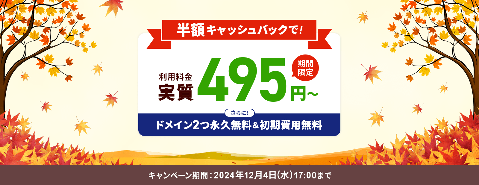 ȾۥåХåڡ󡪤˥ɥᥤ2ıʵ̵&̵12/4()17:00ޤ