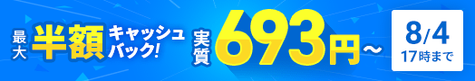 ����Ⱦ�ۥ���å���Хå������ڡ��󡪰���Ū�ϥ����ڥå������С����¼����693�ߤ���Ȥ��롪