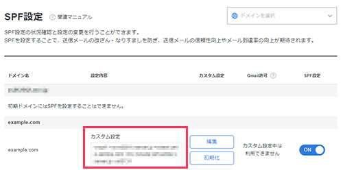 SPF����������̤Υ����꡼�󥷥�å�