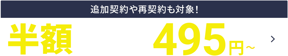 半額キャッシュバックキャンペーン！圧倒的ハイスペックサーバーが実質月額495円から使える